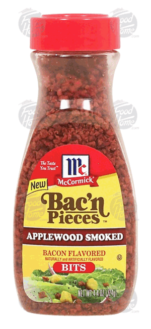 Mc Cormick Bac'n Pieces applewood smoked bacon flavored bits 4.4 ounce