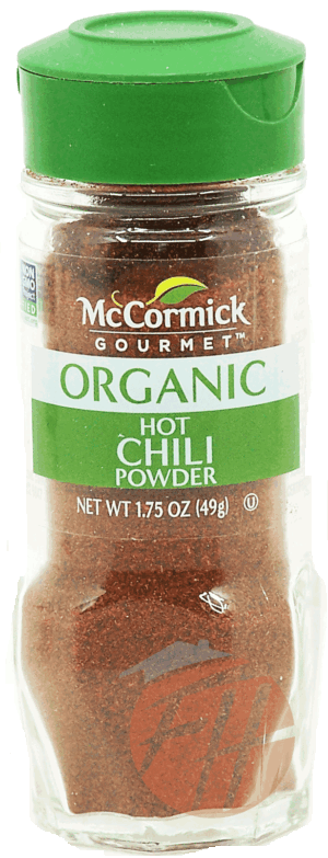 McCormick Gourmet hot chili powder, organic 1.75 ounce