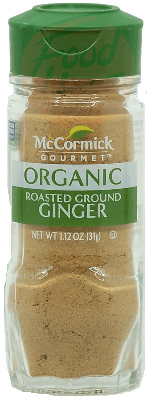 McCormick Gourmet roasted ground ginger, organic 1.12 ounce