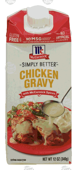 Mc Cormick Simply Better chicken gravy 12 ounce
