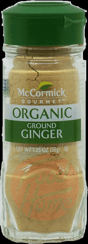McCormick Gourmet ginger, ground, organic 1.25 ounce