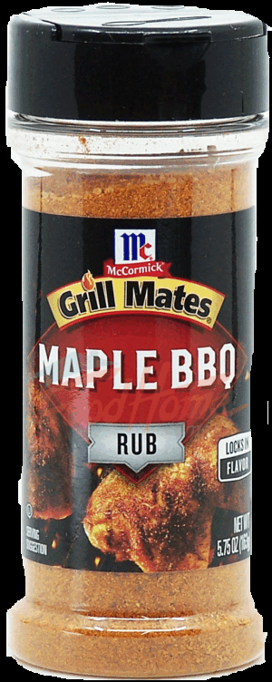 Mc Cormick Grill Mates maple bbq dry rub 5.75 ounce