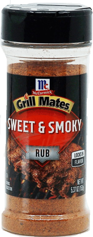 McCormick Grill Mates sweet & smoky dry rub 5.37 ounce