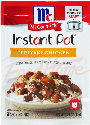 McCormick Intant Pot teriyaki chicken seasoning mix 1.25 ounce