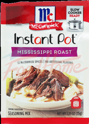 McCormick Instant Pot mississippi roast seasoning mix 1.25 ounce