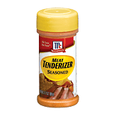 Mc Cormick meat tenderizer, seasoned 3.12 ounce