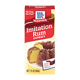 McCormick Extract Imitation Rum 1 ounce