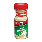 Mc Cormick garlic powder 5.37 ounce