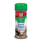 McCormick California Style Garlic Pepper w/Red Bell & Black Pepper Coarse Grind Blend 2.75 ounce