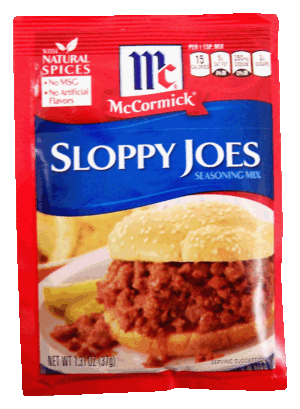 McCormick Seasoning Mix Sloppy Joes 1.31 ounce