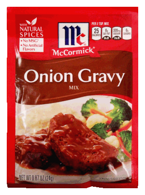 McCormick Gravy Mix Onion 0.87 ounce