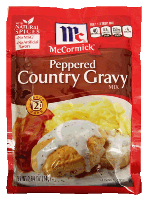 McCormick Gravy Mix Peppered Country 2.64 ounce