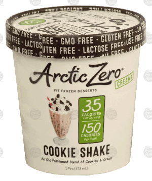Arctic Zero Fit Frozen Desserts cookie shake; old fashioned blend of cookies & cream 1 pint