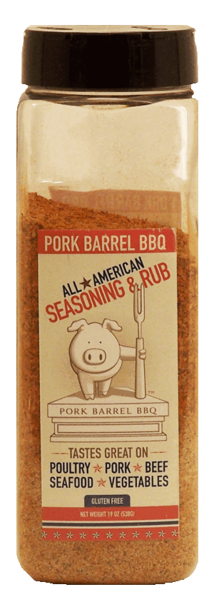 Pork Barrel BBQ All American seasoning & rub 19 ounce