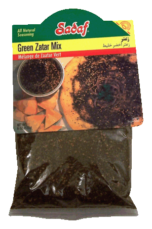 Sadaf green zatar mix, melange de zaatar vert 6 ounce