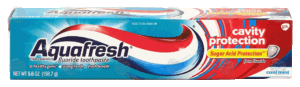 Aquafresh flouride toothpaste, cavity protection, cool mint 5.6 ounce