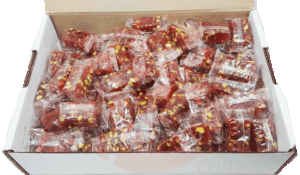 Master Delight soft candy with pomegranate & pistachio, indvidually wrapped 10 pound