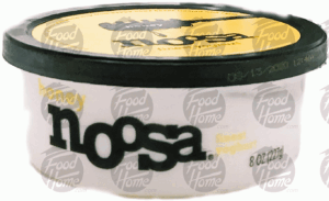 Noosa finest yoghurt, honey, aussie culture, colorado fresh, all natural, gluten free, probiotic 8 ounce