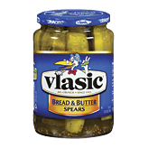 Vlasic Pickles Bread & Butter Spears Mildly Sweet & Spicy 24 fluid ounce