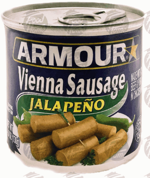 Armour jalapeno vienna sausage 4.6 ounce