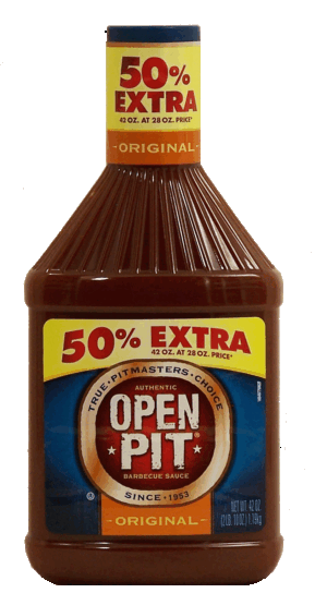 Open Pit original barbecue sauce 42 ounce