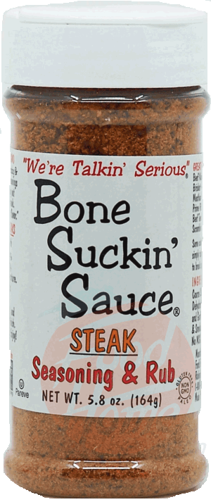Bone Suckin' Sauce steak seasoning & rub 5.8 ounce