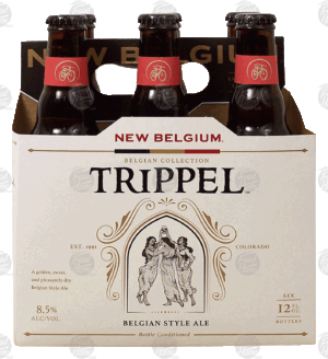 New Belgium Trippel belgian style ale, 12-fl. oz., 8.5% alc. by vol. 6 pack