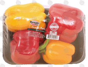 Top Line Greenhouse fresh color pepper variety 4 count