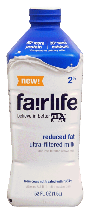 fairlife 2% reduced fat ultra-filtered milk 52 fluid ounce