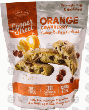 Cooper Street orange cranberry cookies 5 ounce