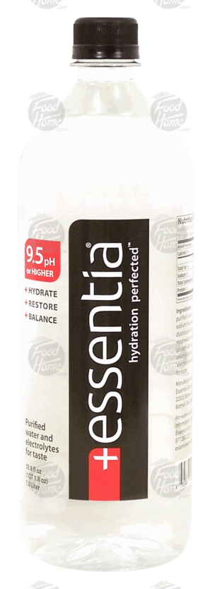 Essentia purified water and electrolytes for taste 1 quart