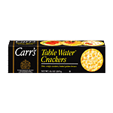 Carr's table water crackers; thin, crispy, baked golden brown 4.25 ounce