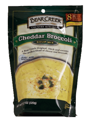 Bear Creek Country Kitchens cheddar broccoli soup mix, 11.2 oz 11.2 ounce