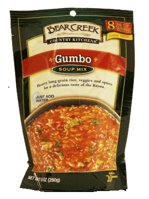 Bear Creek Country Kitchens gumbo soup mix, just add water 9.8 ounce