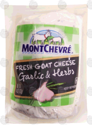 MontChevre fresh goat cheese garlic & herbs 4 ounce
