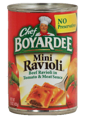 Chef Boyardee Beef Ravioli Mini In Tomato & Meat Sauce 15 ounce