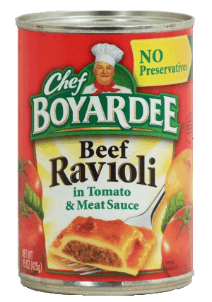 Chef Boyardee Ravioli Beef In Tomato & Meat Sauce 15 ounce