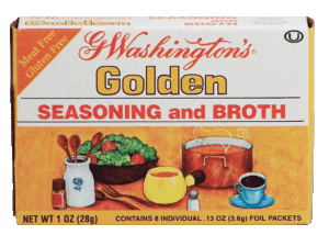 George Washington Golden seasoning and broth 1 ounce