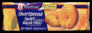 Voortman sugar free shortbread swirl cookies 8 ounce