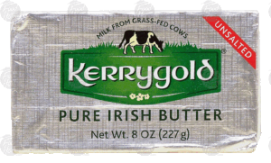Kerrygold pure irish butter, unsalted 8 ounce