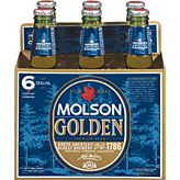 Molson Golden Beer 12 Oz 6 pack