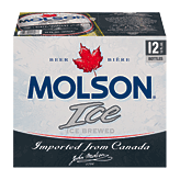 Molson Ice Beer 12 Oz 12 pack