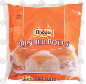 Rhodes Bake N Serv dinner rolls, 36 rolls 3 pound