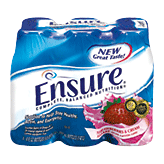 Ensure Balanced Nutrition Shake Strawberries & Cream 8 Oz 6 count