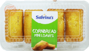 Sabrina's cornbread mini loaves, 5-count 8 ounce