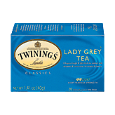 Twinings Of London Classics lady grey tea, 20 tea bags 1.41 ounce