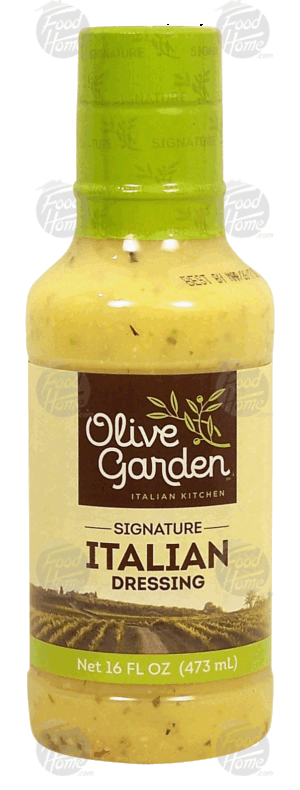 Olive Garden Italian Kitchen signature italian dressing 16 fluid ounce