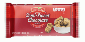 Our Family semi-sweet chocolate chips 24 ounce