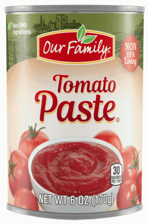 Our Family tomato paste 6 ounce