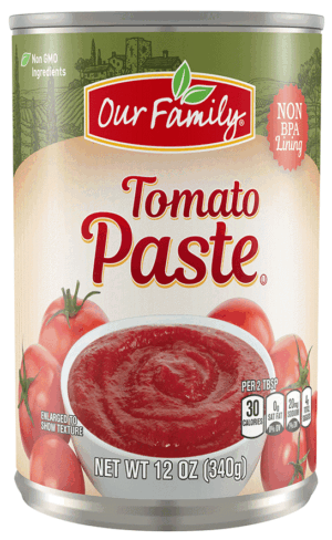 Our Family tomato paste 12 ounce